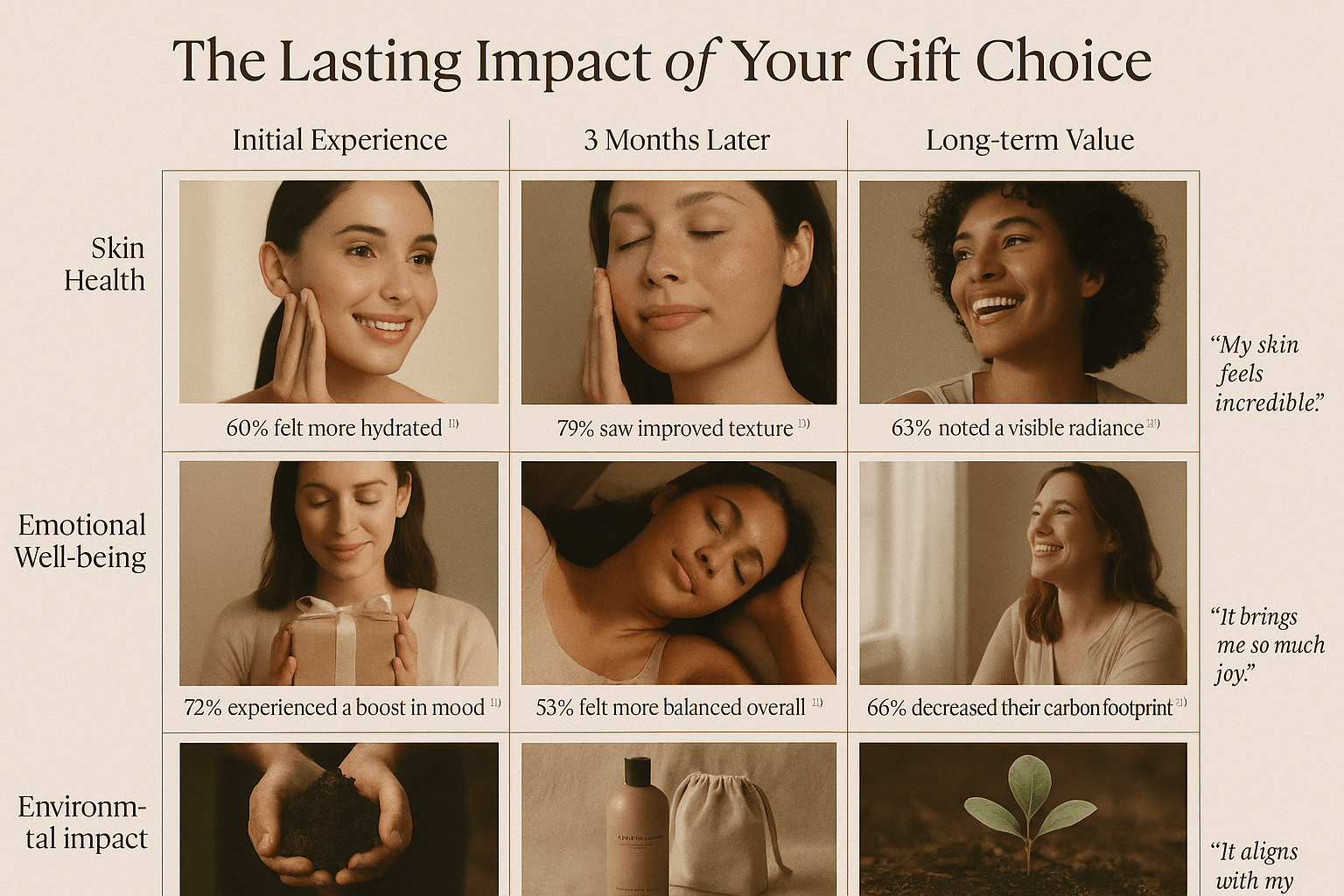 Organic Spa Gift Boxes vs. Conventional Sets: Why Natural Beauty Matters for Gifting 3 Our Meticulous 6-Stage Production Process: Where organic certification meets artisanal craftsmanship for unmatched product purity