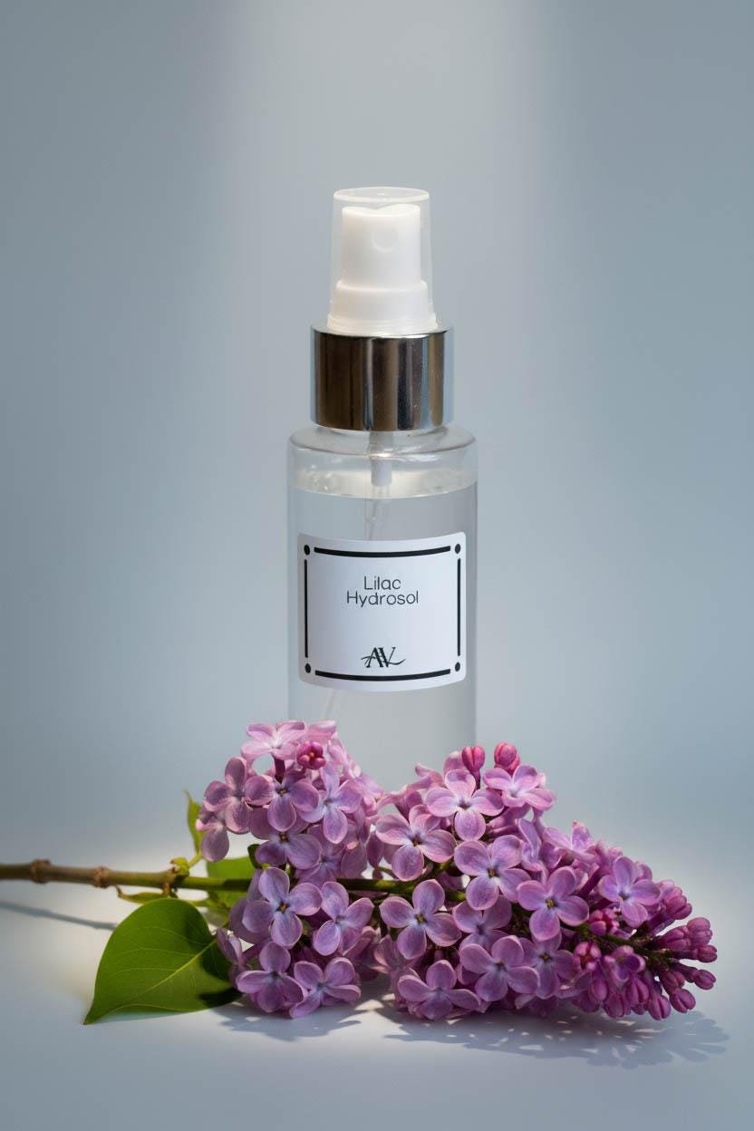 Lilac Hydrosol: Natural Floral Water - Refreshing Facial Mist 1