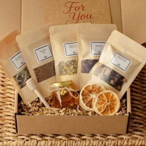 Caffeine-Free Tea & Honey Gift Set