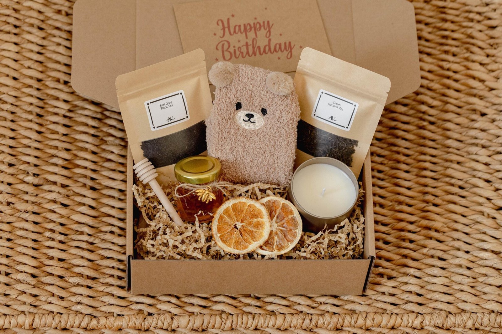 Cozy Gift Box: Tea, Honey, Bear Socks & Vanilla Candle 1 il fullxfull.7618967112 fk48 scaled