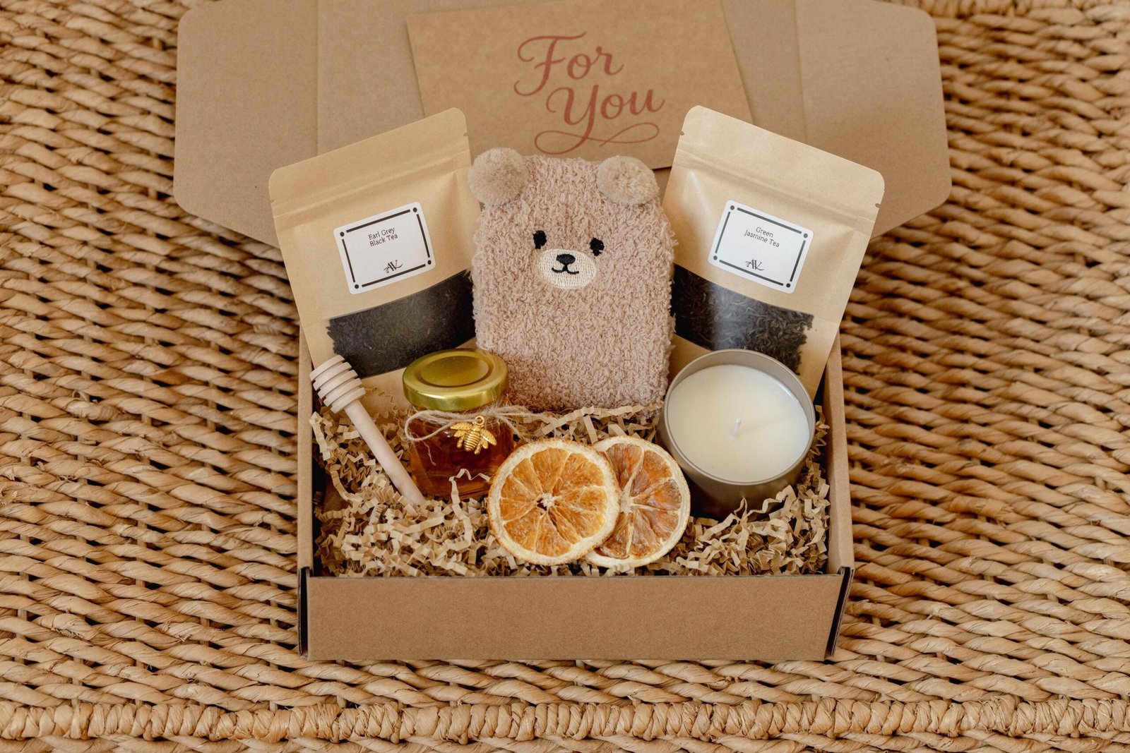 Cozy Gift Box: Tea, Honey, Bear Socks & Vanilla Candle 7 il fullxfull.7666912271 sf0w scaled