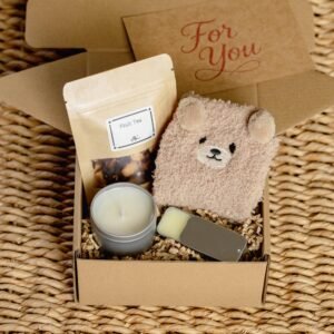 Candle & Tea Gift Box for Her