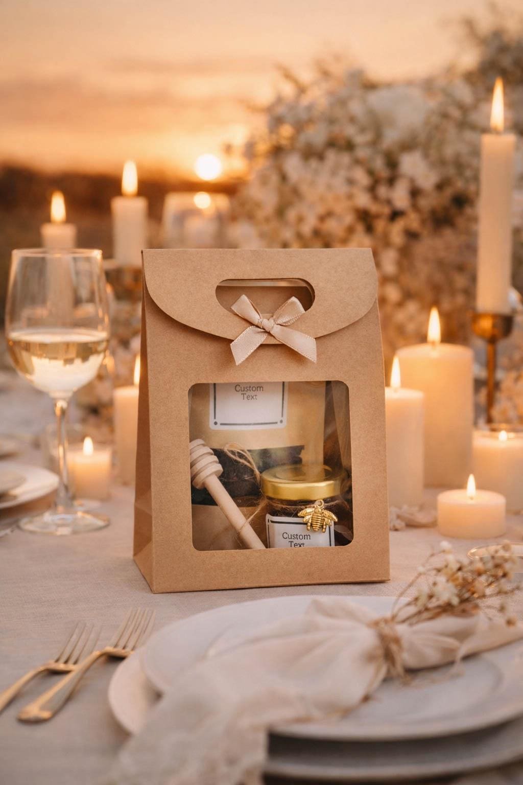 Personalized Wedding Favors for Guests | Honey Jar & Tea | Party fFavors 5