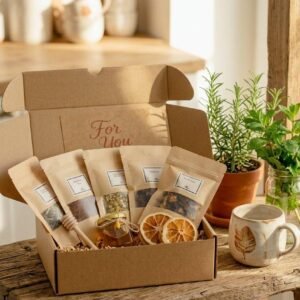 Herbal Tea & Honey Gift Set