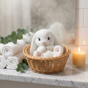 Handmade Rabbit Soap: Birthday Favor