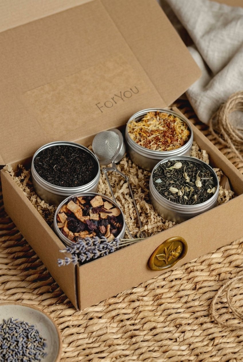 Loose Leaf Tea Gift Set 3 pin loose leaf tea gift set teas gift wrapping v5 1 1