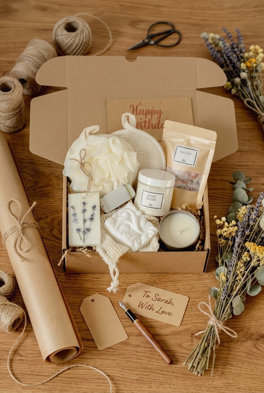 Spa Gift Box for Her 14 pin spa box 29 gifts gift wrapping gifts v1 3