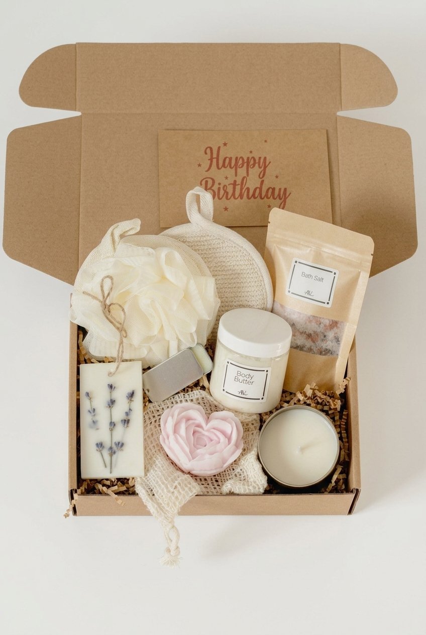 Spa Relaxation Gift Set 5 pin spa relaxation gift set gifts flat lay v4