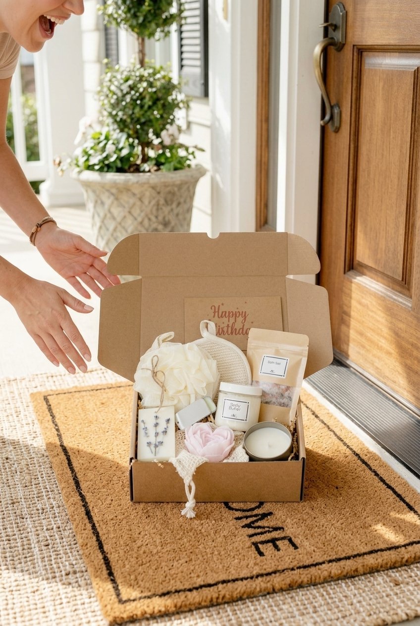 Spa Relaxation Gift Set 19 pin spa relaxation gift set gifts hands unboxing v4