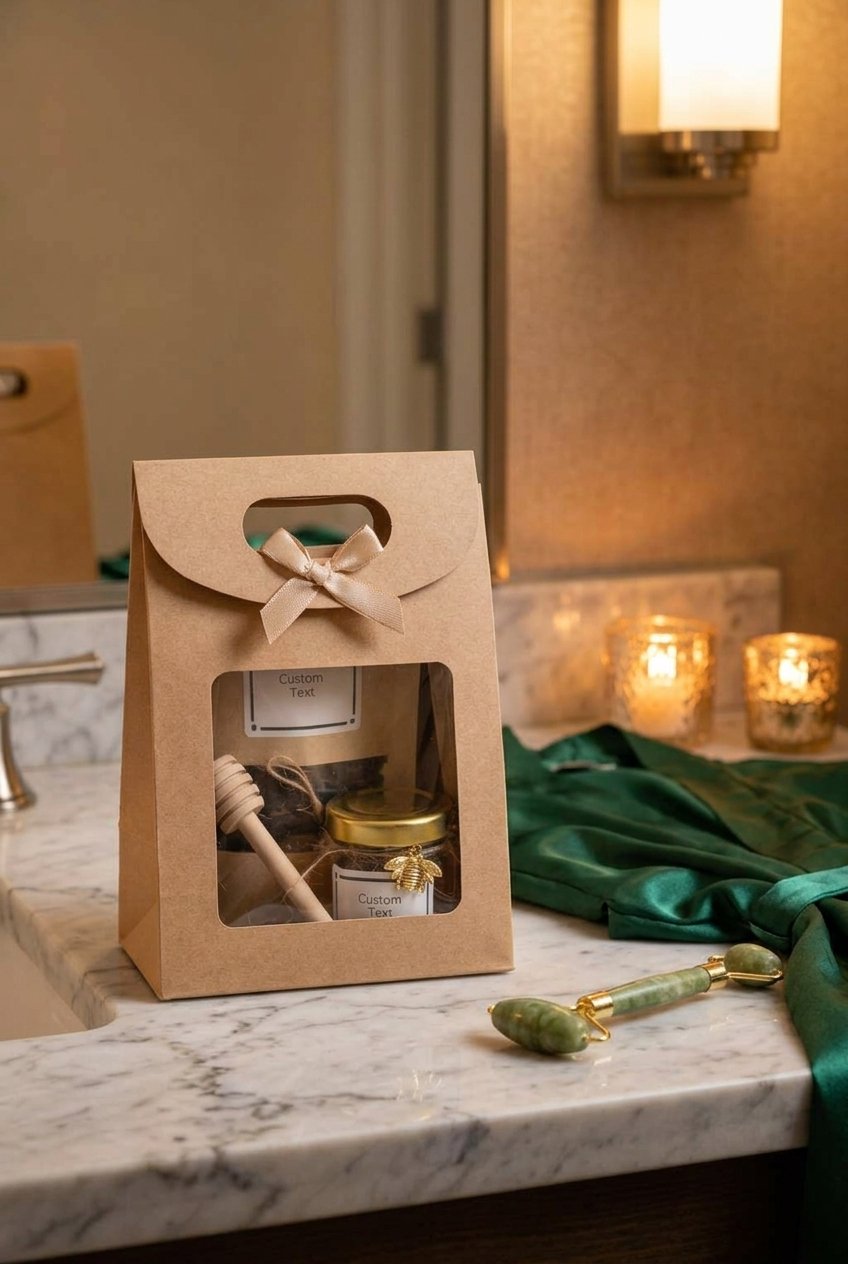 Personalized Wedding Favors for Guests | Honey Jar & Tea | Party fFavors 17 Personalized Wedding Favors for Guests | Honey Jar & Tea | Party fFavors by AdoreVera - gifts-self-care-evening-gifts-v1 scene