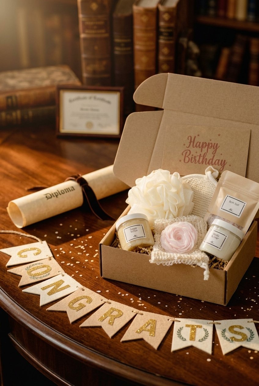 Spa Gift Box 5 Spa Gift Box by AdoreVera - gifts-celebration-table-gifts-v5 scene