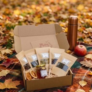 Tea & Honey Gift Set by AdoreVera - teas-picnic-outdoor-v3 scene