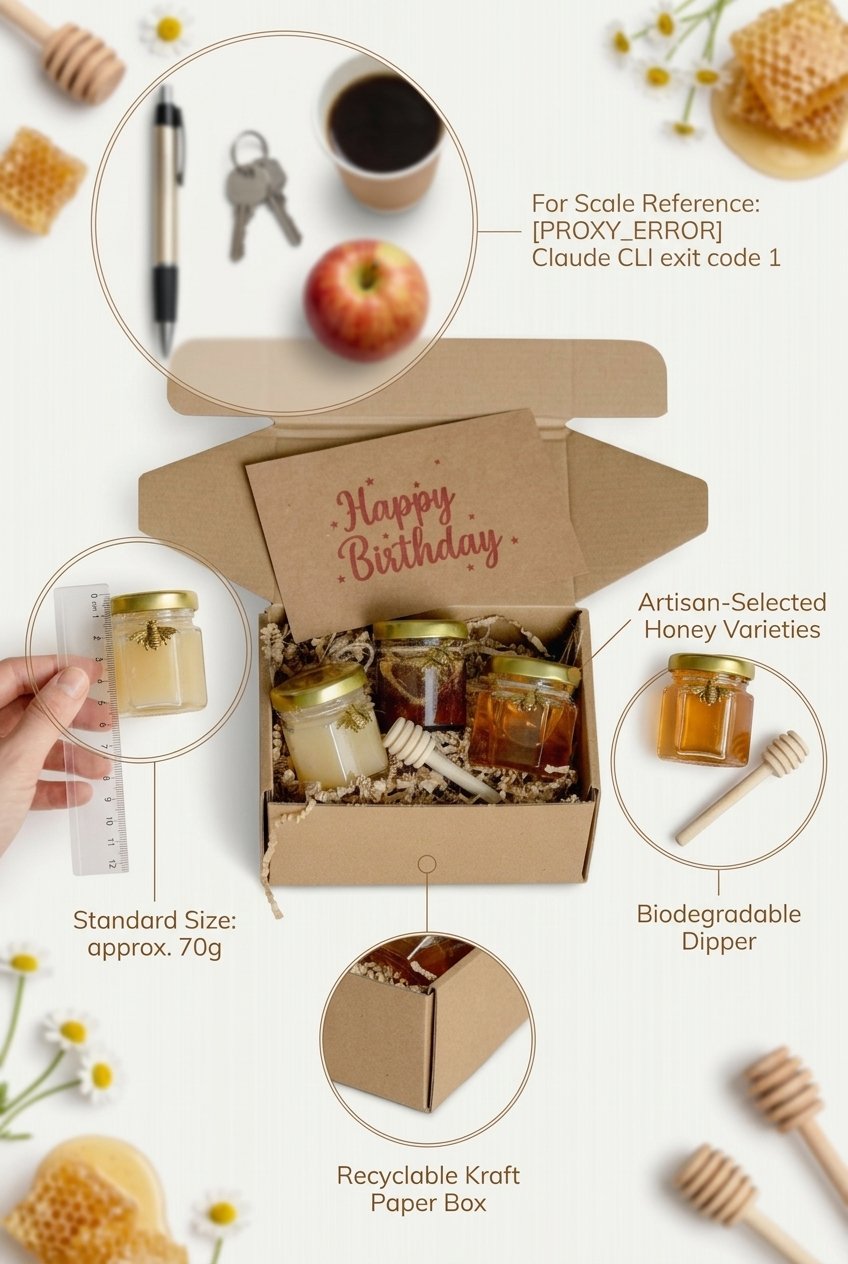 Honey Gift Set 15 Honey Gift Set by AdoreVera - gifts-flat-lay-v5 scene