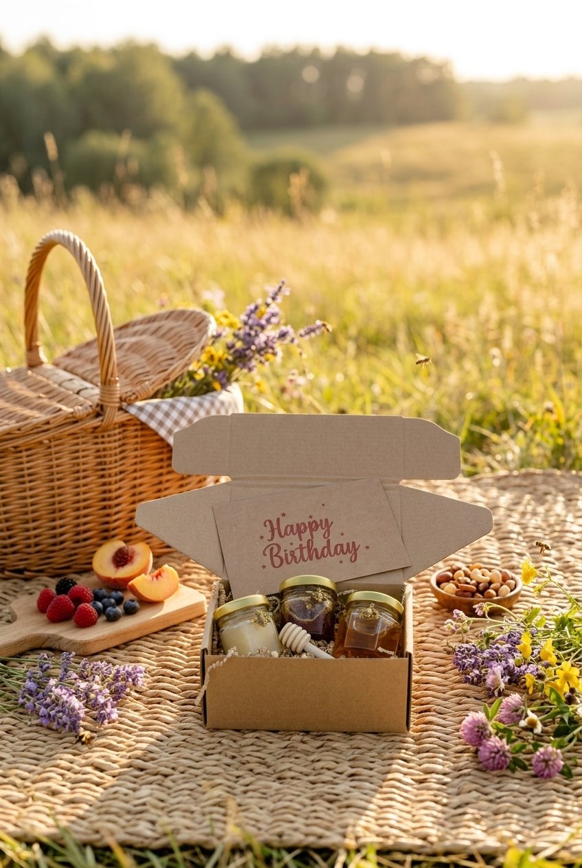 Honey Gift Set 16 Honey Gift Set by AdoreVera - gifts-picnic-outdoor-gifts-v1 scene
