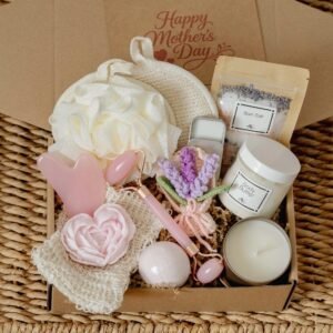 Gift Box for Mom, Mother's Day Care Package, Daughter to Mother Gift, Hygge Gift Box, Basket for Her, Birthday Gift Set