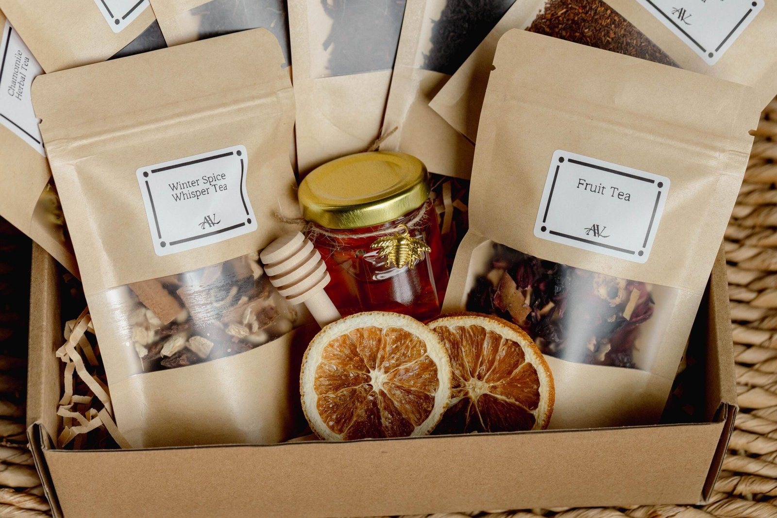 Tea & Honey Gift Set | Black Tea Selection 9 Tea & Honey Gift Set detail 8