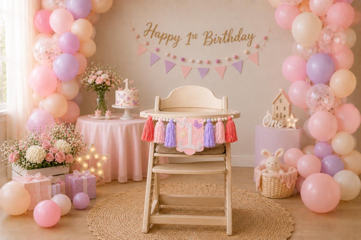 High Chair Banner | 1st Birthday Decor 11 High Chair Banner | 1st Birthday Decor, product photo 10