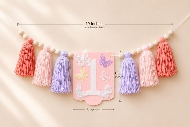High Chair Banner | 1st Birthday Decor 15 High Chair Banner | 1st Birthday Decor, product photo 14