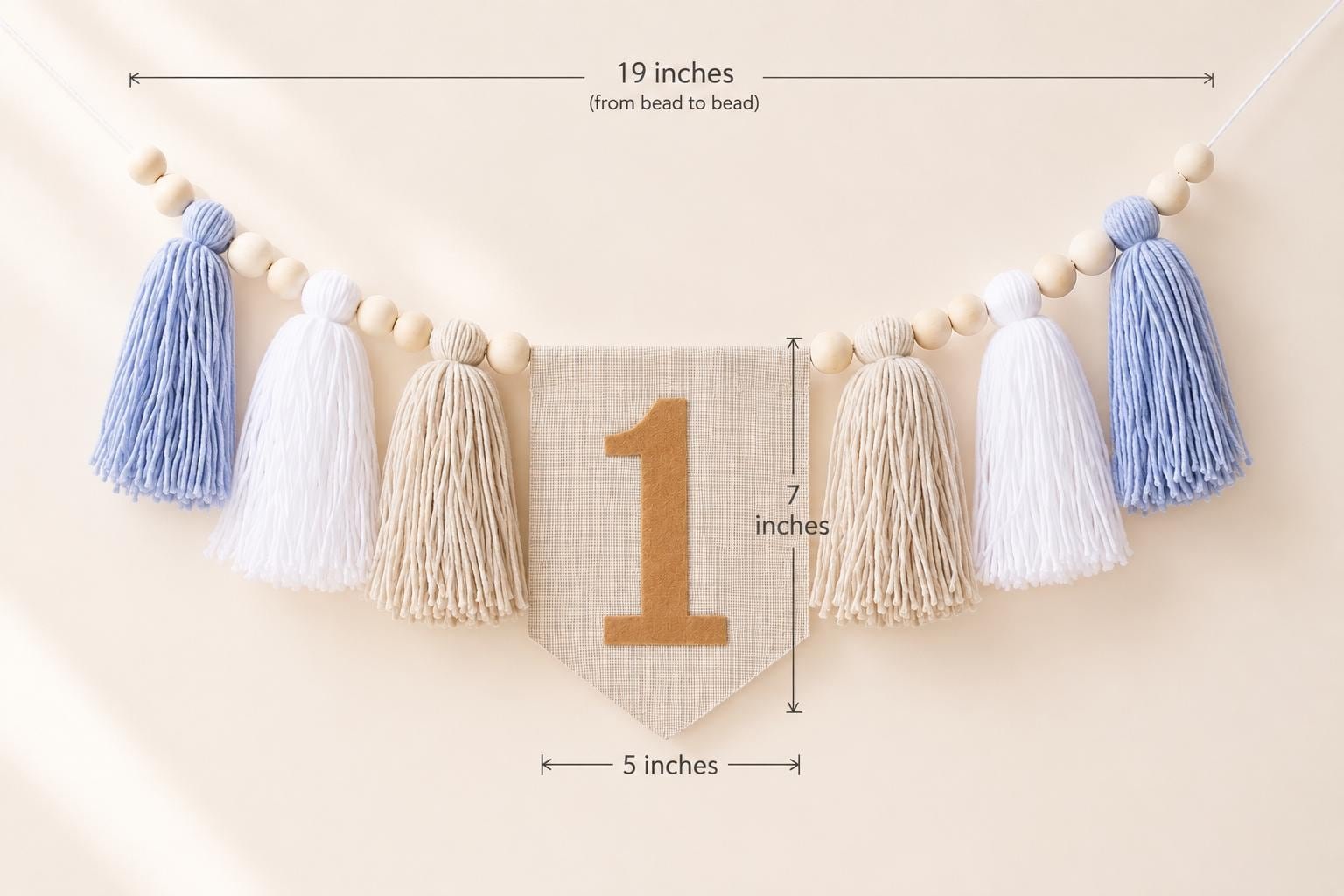High Chair Banner | 1st Birthday Decor 3 High Chair Banner | 1st Birthday Decor, product photo 2