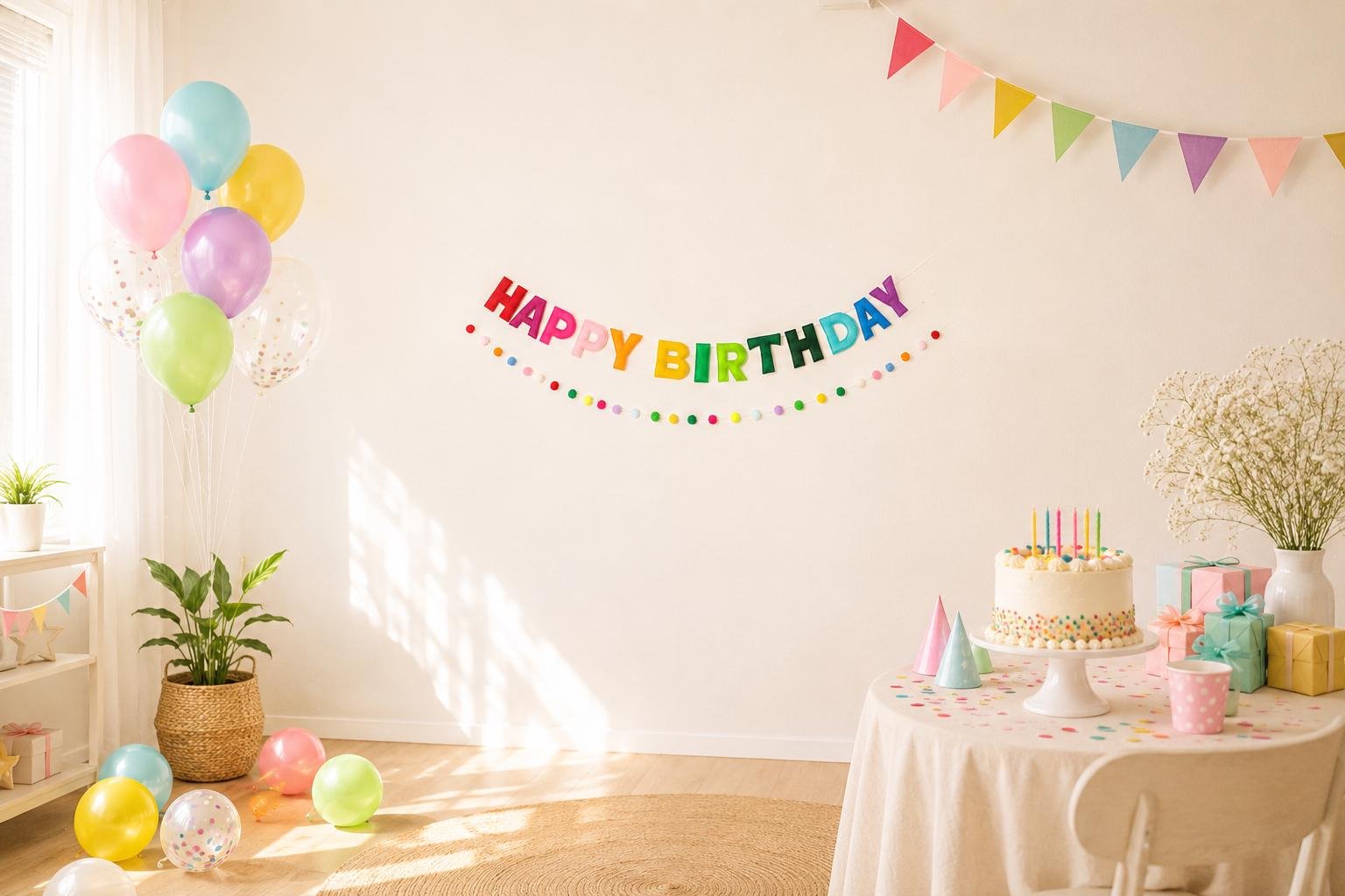 Happy Birthday Banner Party Decoration 3 Happy Birthday Banner Party Decoration, product photo 2
