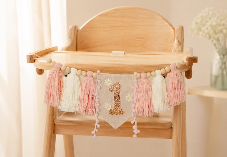 High Chair Banner | 1st Birthday Decor 13 High Chair Banner | 1st Birthday Decor, product photo 12