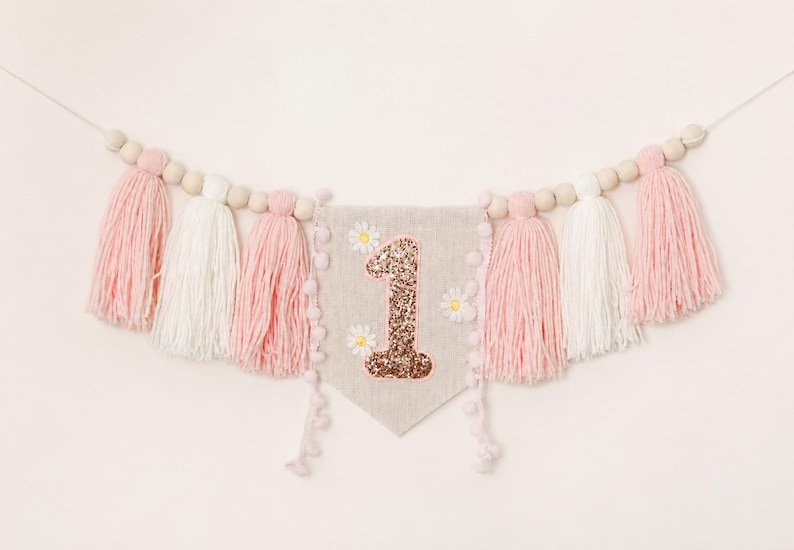 High Chair Banner | 1st Birthday Decor 17 High Chair Banner | 1st Birthday Decor, product photo 16
