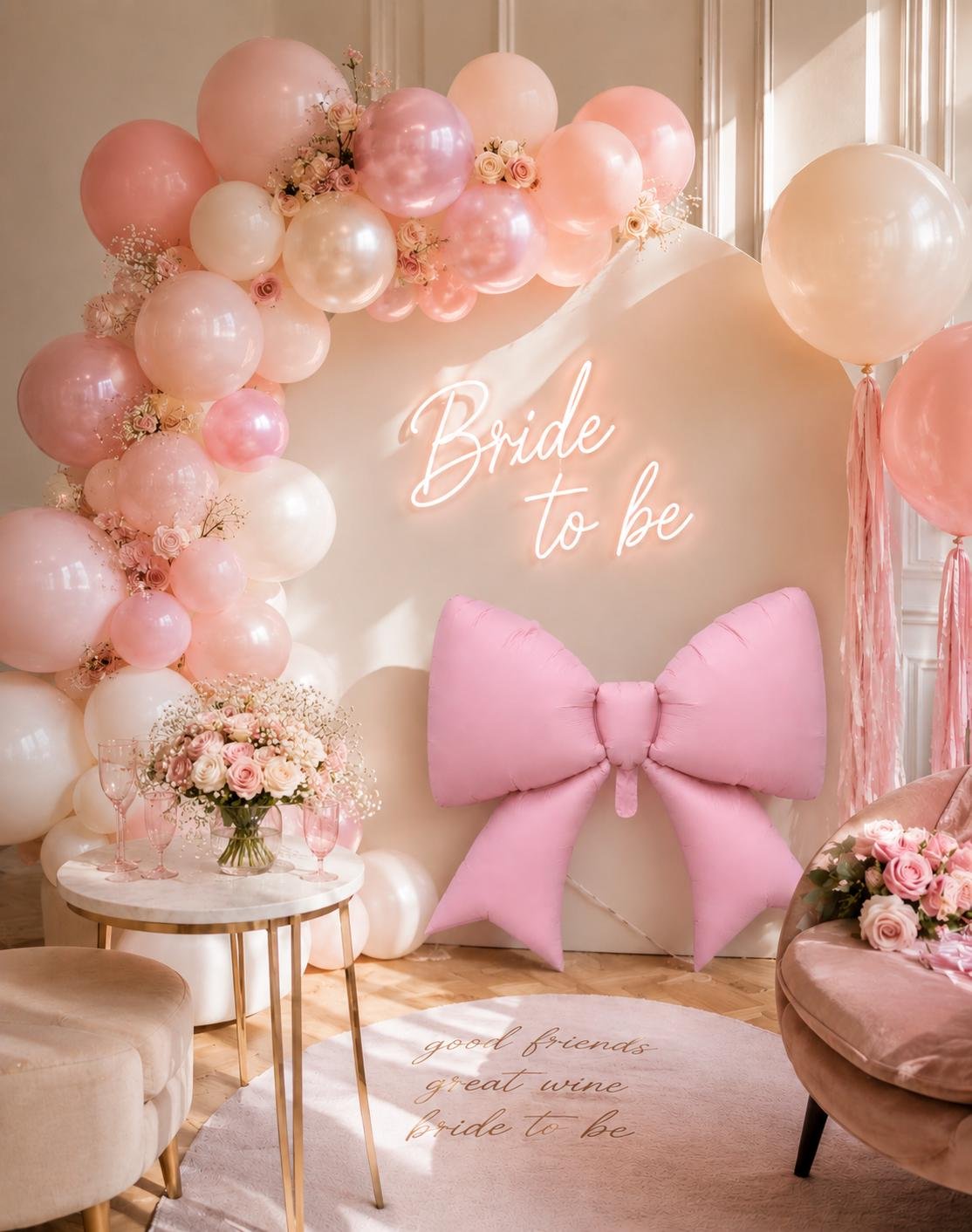 Large Bow Foil Balloon | Birthday Party Decorations 7 Large Bow Foil Balloon | Birthday Party Decorations, product photo 6