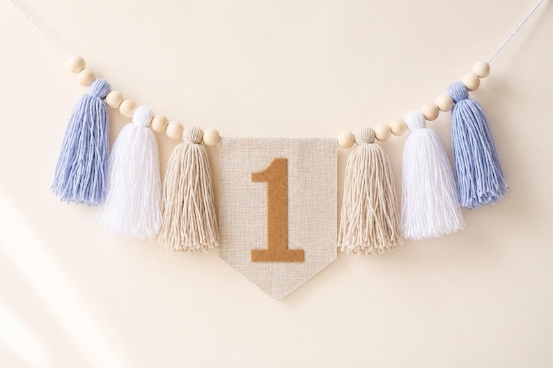 High Chair Banner | 1st Birthday Decor 16 High Chair Banner | 1st Birthday Decor, product photo 15