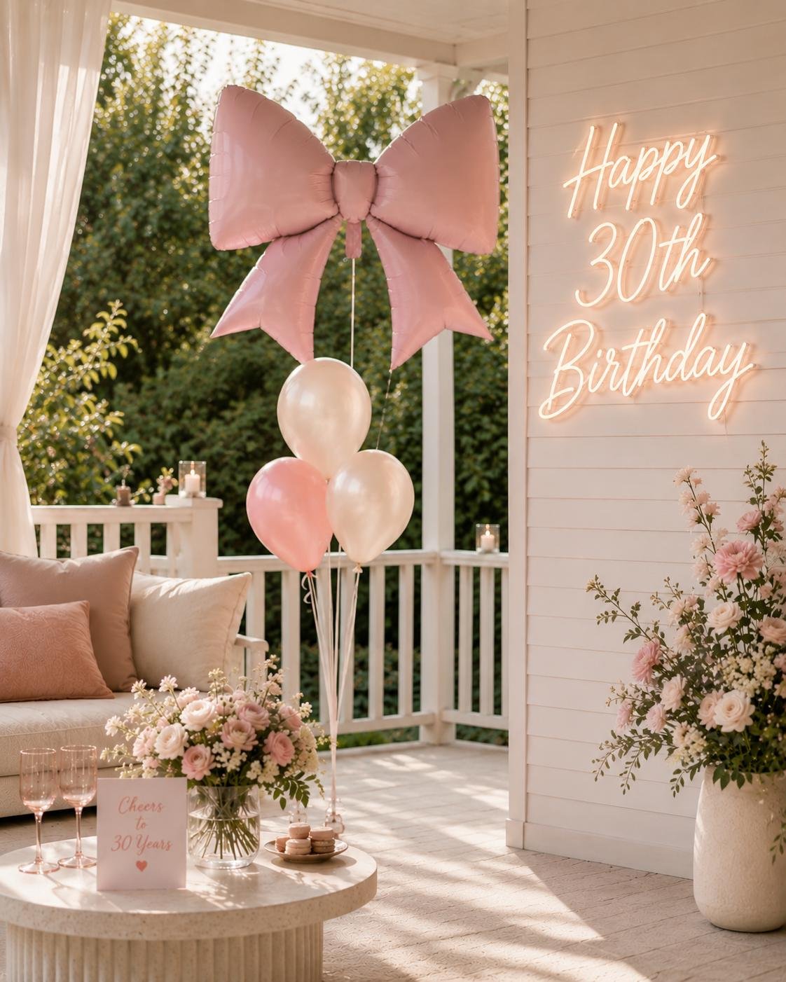 Large Bow Foil Balloon | Birthday Party Decorations 3 Large Bow Foil Balloon | Birthday Party Decorations, product photo 2