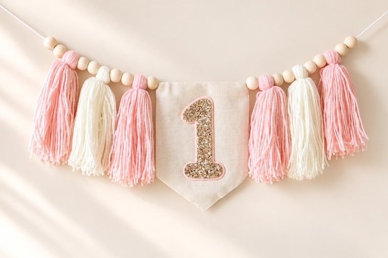 High Chair Banner | 1st Birthday Decor 21 High Chair Banner | 1st Birthday Decor, product photo 20