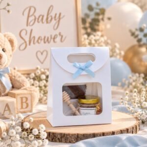 Personalized Baby Shower Favors | Tea & Honey Gift for Guests