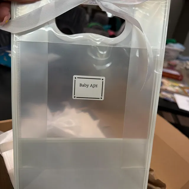 Customer Reviews from Etsy 5 Photo shared by Courtney in an Etsy review of Personalized Favor Bags | Gift Bags
